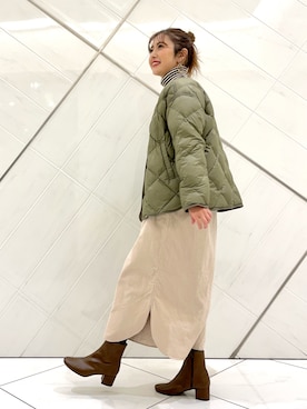 井上 裕美さん(レディース・158cm)の冬コーディネート