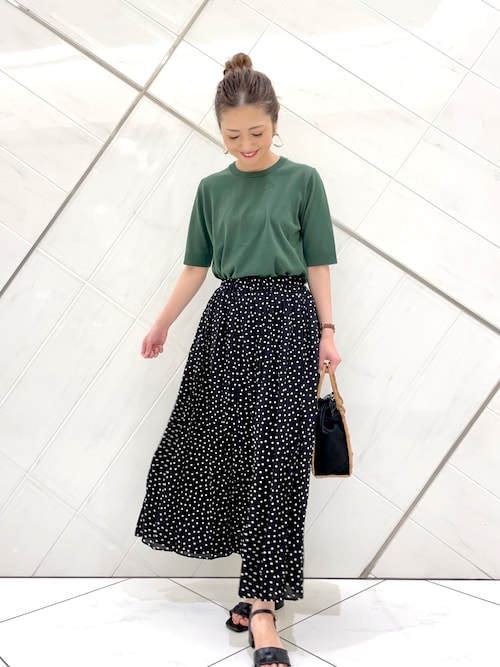 セール】ハイツイストコットンハーフスリーブKNIT（ニット