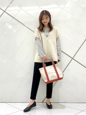 井上　裕美さん（レディース・158cm）の夏コーディネート