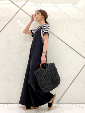 井上　裕美さん（レディース・158cm）の春コーディネート