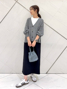 「URBAN RESEARCH DOORS（アーバンリサーチドアーズ）のアイテム」を使った、井上　裕美さん（レディース・158cm）の夏コーディネート