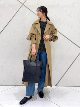 井上　裕美さん（レディース・159cm）の春コーディネート