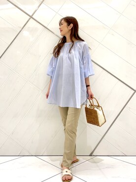 井上 裕美さん(レディース・158cm)の春コーディネート