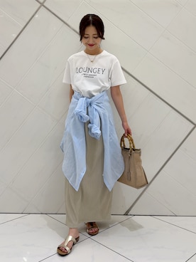 井上 裕美さん(レディース・158cm)の夏コーディネート