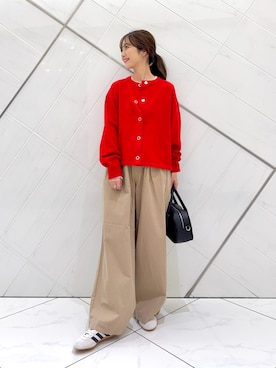 「adidas（アディダス）のadidas　TOKYO W（スニーカー）」を使った、井上　裕美さん（レディース・158cm）の秋コーディネート