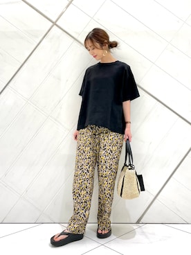 井上　裕美さん（レディース・158cm）の夏コーディネート