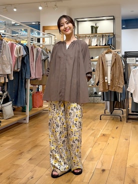 井上　裕美さん（レディース・158cm）の春コーディネート