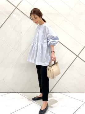井上 裕美さん(レディース・158cm)の春コーディネート