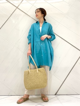 井上　裕美さん（レディース・158cm）の春コーディネート