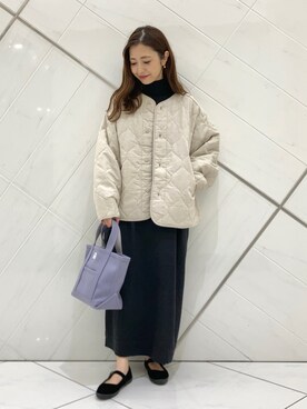 「orcival」｜「アイテム（その他）」を使った、イノウエ ユミさん（レディース・158cm）の秋コーディネート