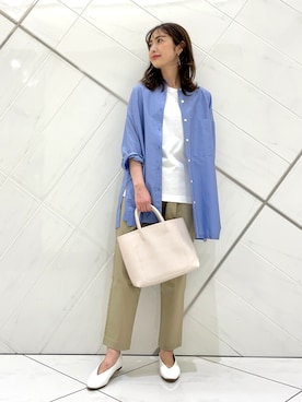 井上　裕美さん（レディース・158cm）の春コーディネート