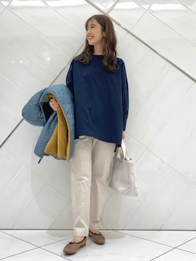 井上　裕美さん（レディース・158cm）の秋コーディネート