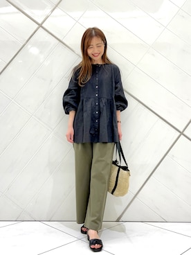 井上 裕美さん(レディース・158cm)の春コーディネート