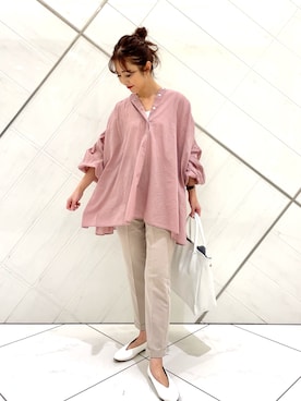 井上 裕美さん(レディース・158cm)の春コーディネート