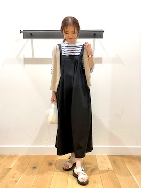 井上 裕美さん(レディース・158cm)の春コーディネート