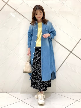 井上 裕美さん(レディース・158cm)の春コーディネート