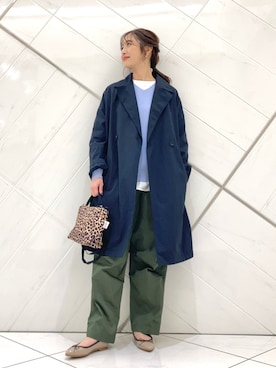 「RODE SKO」｜「アイテム（その他）」を使った、イノウエ ユミさん（レディース・158cm）の冬コーディネート