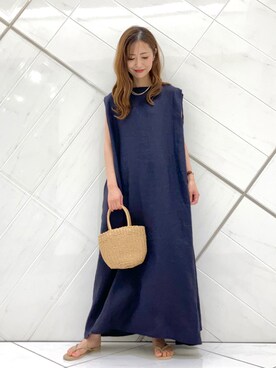 井上 裕美さん(レディース・158cm)の夏コーディネート