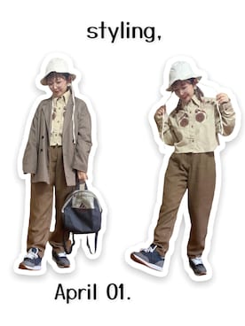 kinokonokoさん（レディース・152cm）の春コーディネート