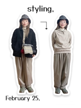 kinokonokoさん（レディース・152cm）の冬コーディネート