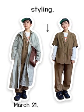 kinokonokoさん（レディース・152cm）の春コーディネート