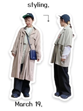 kinokonokoさん（レディース・152cm）の春コーディネート