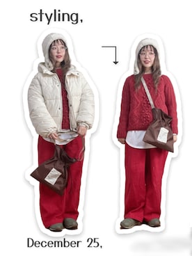 kinokonokoさん（レディース・152cm）の冬コーディネート
