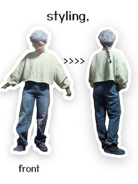 「Handmade（ハンドメイド）のアイテム（ピアス（両耳用））」を使った、kinokonokoさん（レディース・152cm）の秋コーディネート
