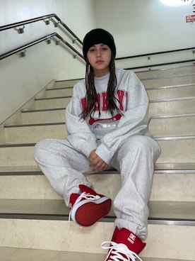 「DC（ディーシー）のアイテム」を使った、murasaki_officialさん（レディース・163cm）の秋コーディネート