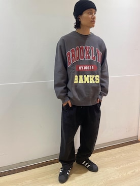 「DEAR LAUREL（ディアローレル）のアイテム」を使った、murasaki_officialさん（メンズ・173cm）の秋コーディネート