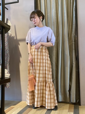 chiakiさん（レディース・154cm）の春コーディネート