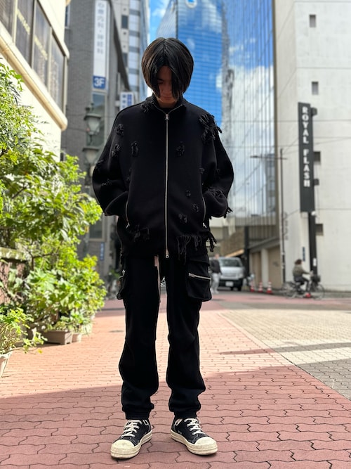 DankeSchon/ダンケシェーン/PREMIUM SUPER STRETCH TC BLACK ZIP