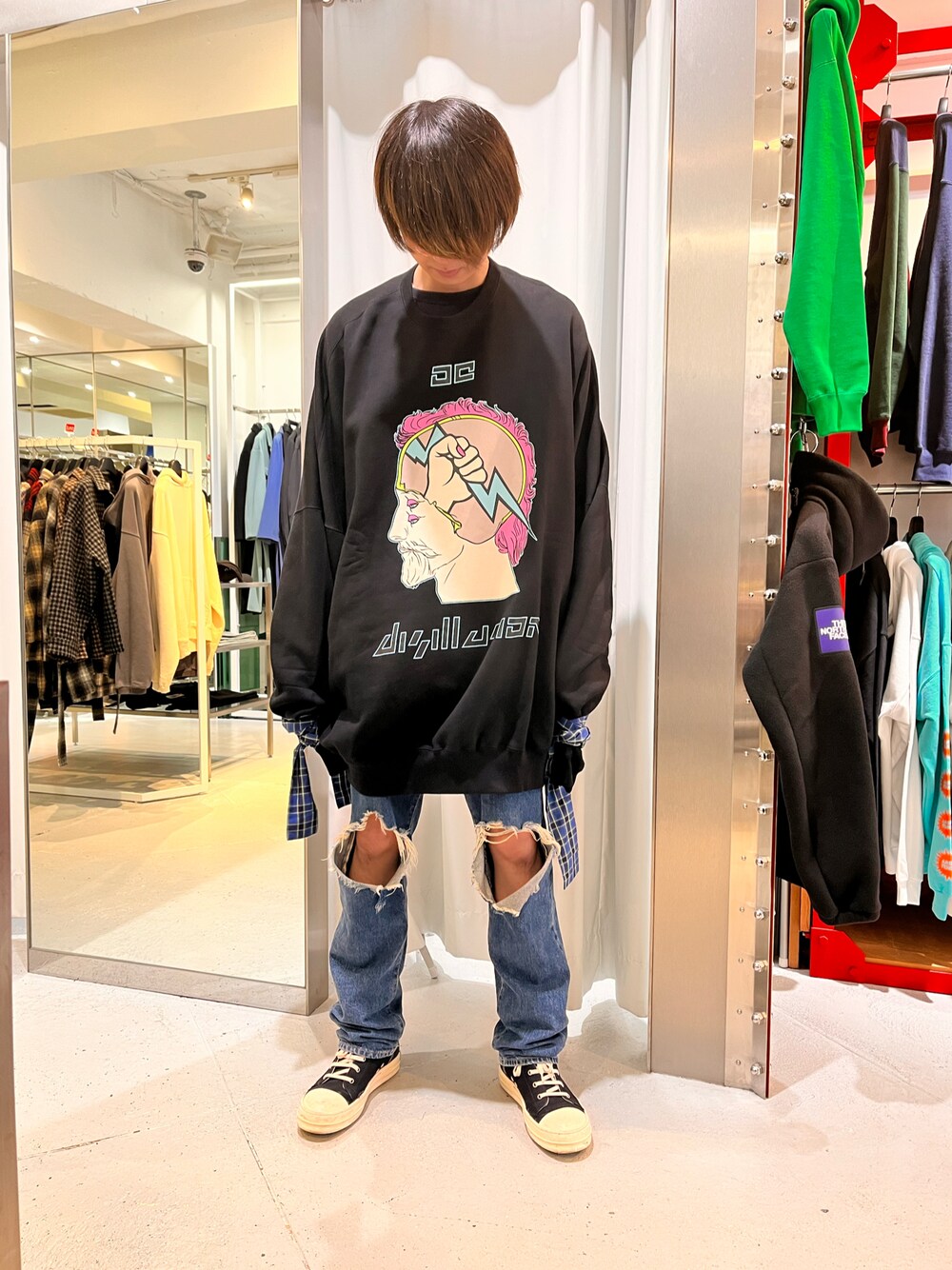 KIDILL（キディル)ビックシルエットロンティー KIDILL(キディル)の通販と買取。下北沢古着屋ANTON。