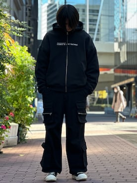 「A4A（エーフォーエー）のアイテム」を使った、佐々木空翔(ササキヒロト)さん（メンズ・175cm）の冬コーディネート
