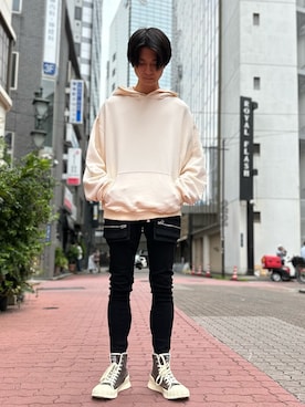「L.H.P（エルエイチピー）のアイテム」を使った、佐々木空翔(ササキヒロト)さん（メンズ・175cm）の秋コーディネート