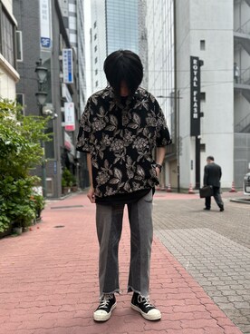 佐々木空翔(ササキヒロト)さん(メンズ・175cm)の春コーディネート