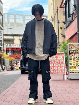 佐々木空翔(ササキヒロト)さん(メンズ・175cm)の冬コーディネート