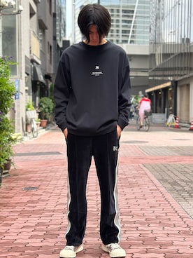 「Needles（ニードルス）のアイテム」を使った、佐々木空翔(ササキヒロト)さん（メンズ・175cm）の秋コーディネート