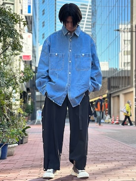 佐々木空翔(ササキヒロト)さん（メンズ・175cm）の冬コーディネート