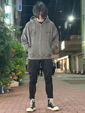 佐々木空翔(ササキヒロト)さん(メンズ・175cm)の冬コーディネート