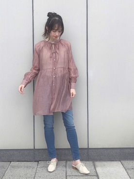 ˚࿀̊˚さん（レディース・158cm）の秋コーディネート