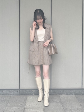 ˚࿀̊˚さん（レディース・158cm）の秋コーディネート