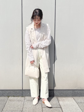 ˚࿀̊˚さん(レディース・158cm)の春コーディネート