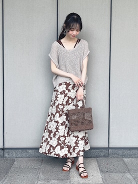 ˚࿀̊˚さん（レディース・158cm）の夏コーディネート