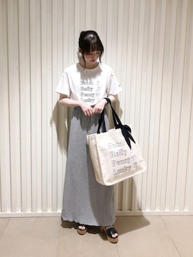 「101匹わんちゃん」｜˚࿀̊˚さん（レディース・158cm）の夏コーディネート