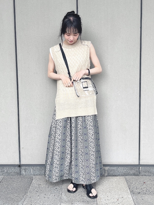 やまぐちさゆり Earth Music Ecology Earth Music Ecologyのスカートを使ったコーディネート Wear