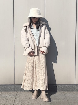 「サイドゴアブーツ」｜˚࿀̊˚さん（レディース・158cm）の秋コーディネート