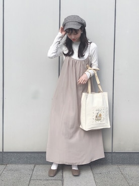 ˚࿀̊˚さん（レディース・158cm）の冬コーディネート