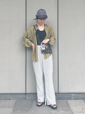 ˚࿀̊˚さん（レディース・158cm）の夏コーディネート