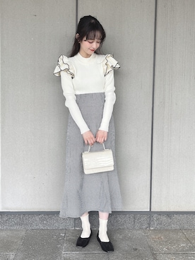 ˚࿀̊˚さん（レディース・158cm）の春コーディネート